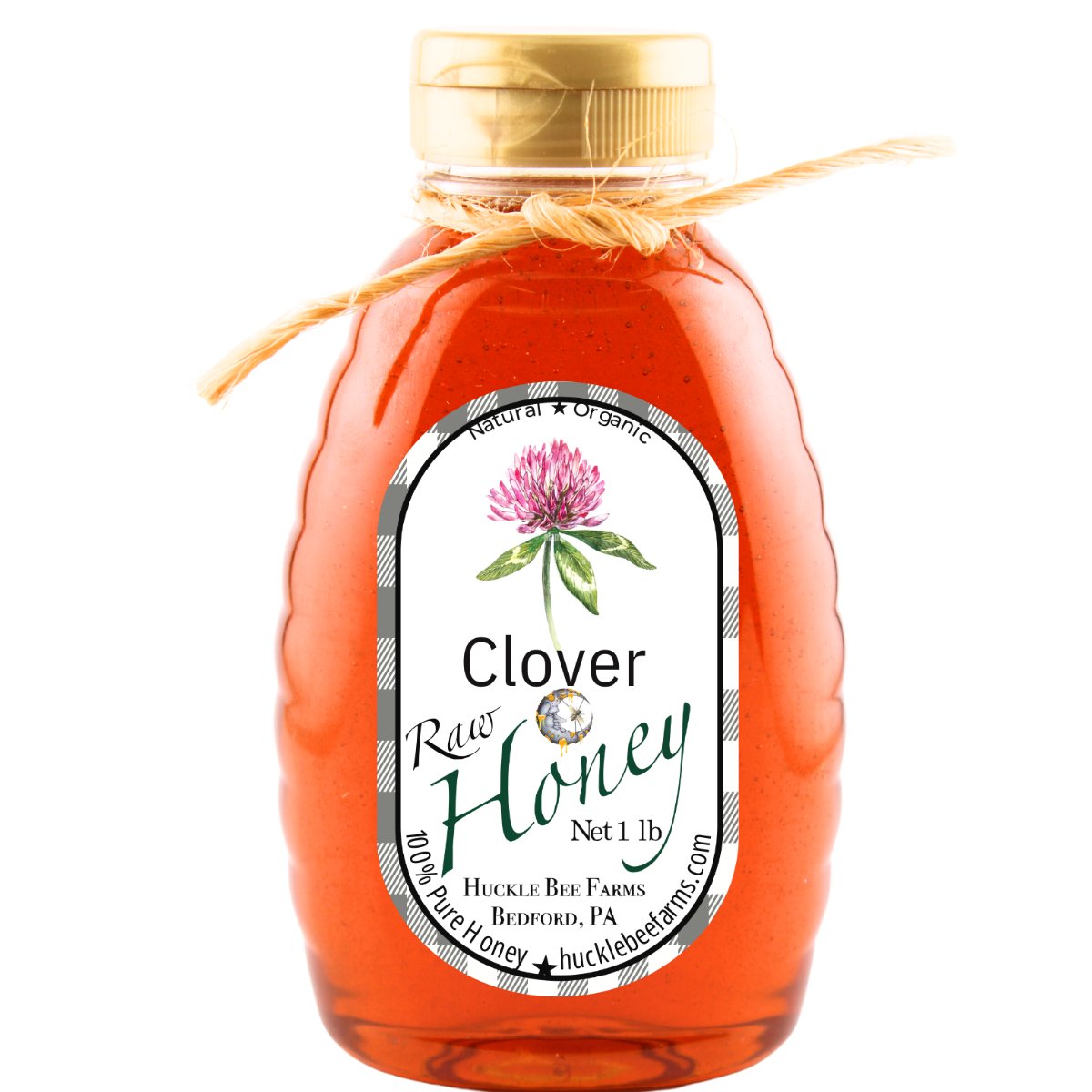 100% Pure Raw Clover Honey - Concordia Style Boutique