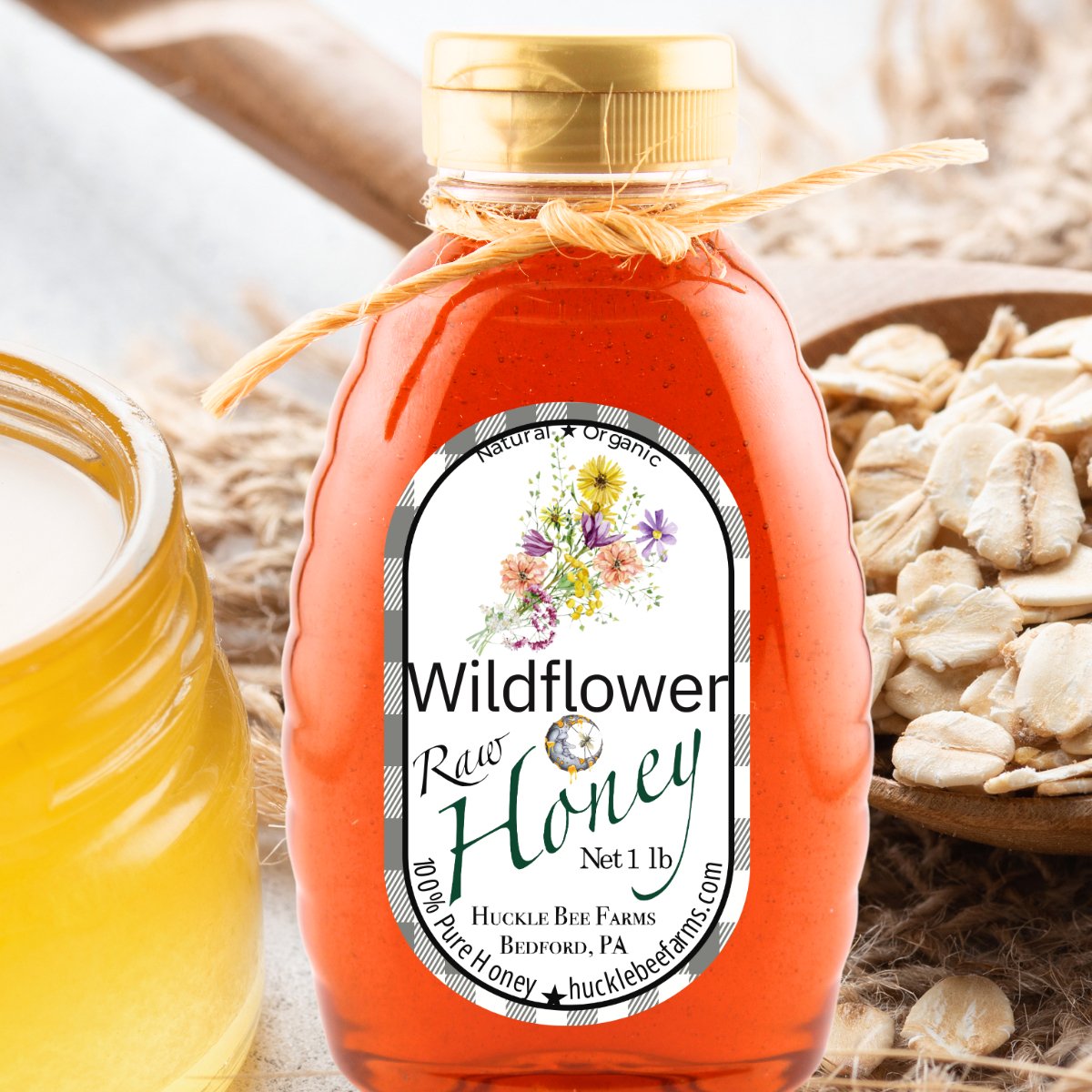 100% Pure Raw Wildflower Honey - Concordia Style Boutique