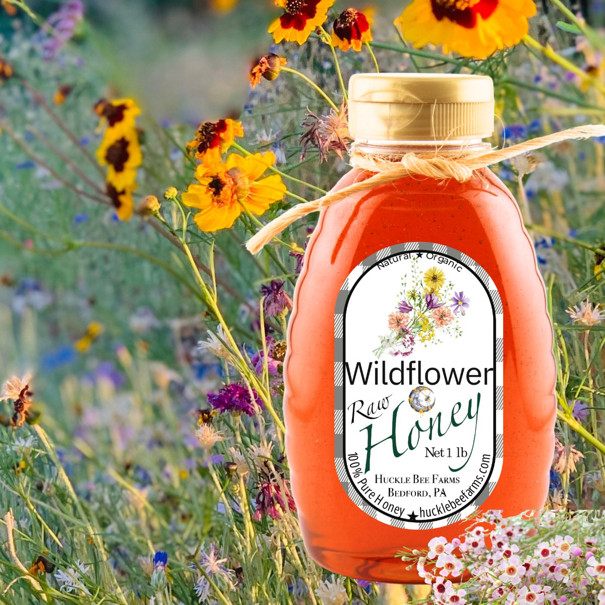 100% Pure Raw Wildflower Honey - Concordia Style Boutique