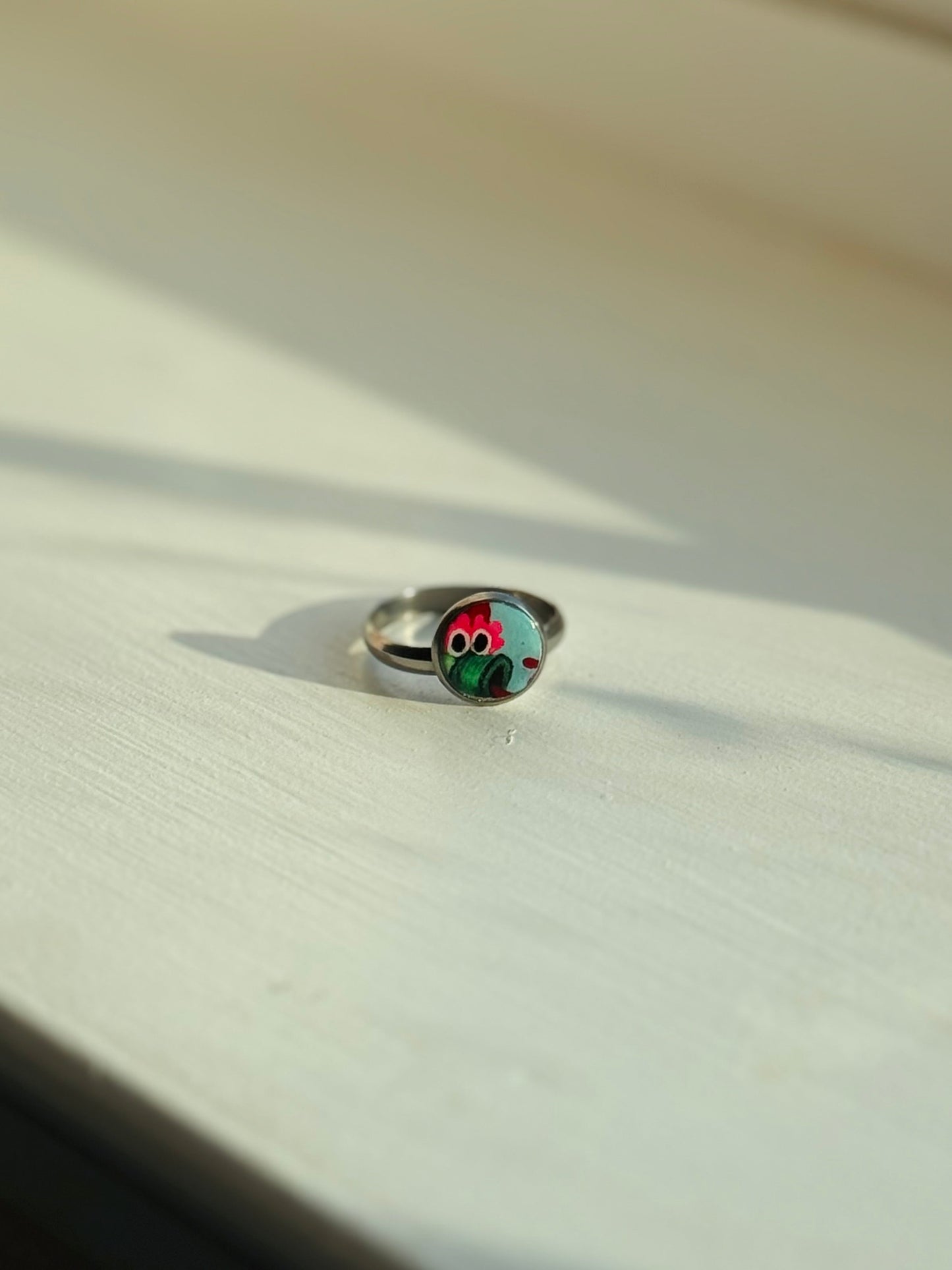 Hand-Painted Phillie Phanatic 10mm Adjustable Ring