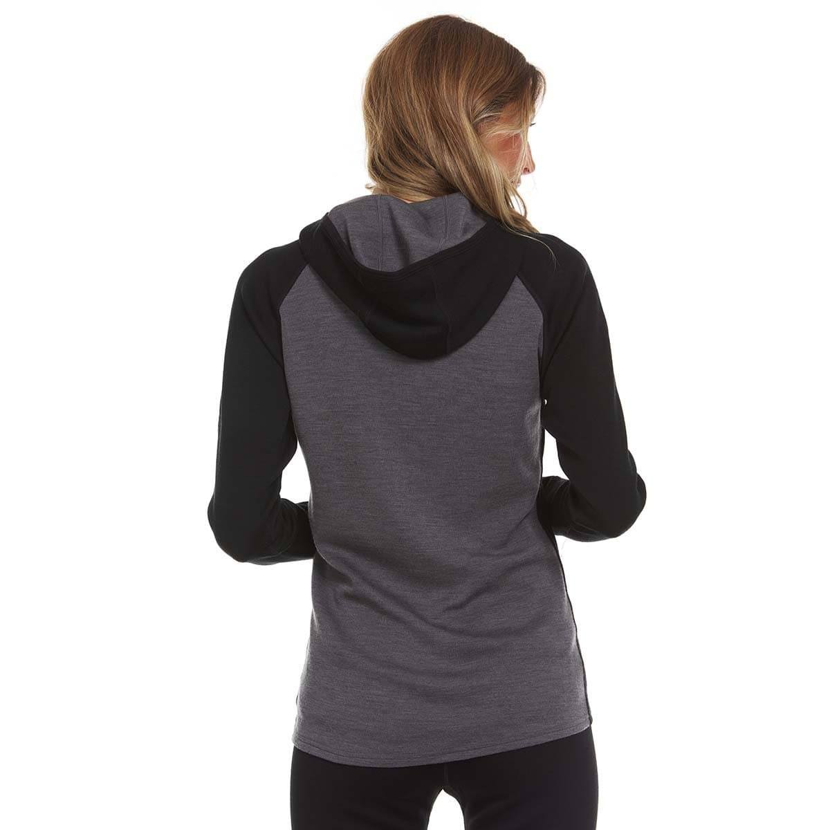 Midweight - Women's Full Zip Hoodie Woolverino - Concordia Style Boutique