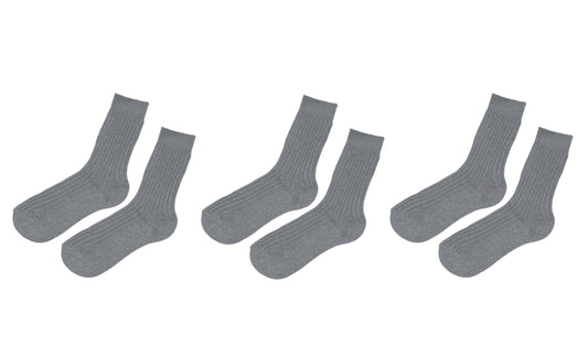 tittimitti® 100% Organic Cotton Women's Boot Socks. 3 Pairs. Made in Italy.