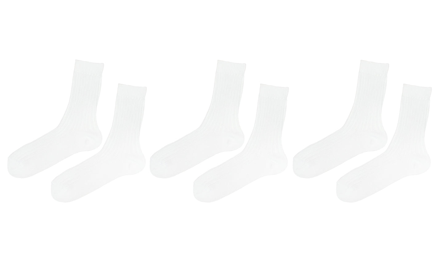 tittimitti® 100% Organic Cotton Women's Boot Socks. 3 Pairs. Made in Italy.