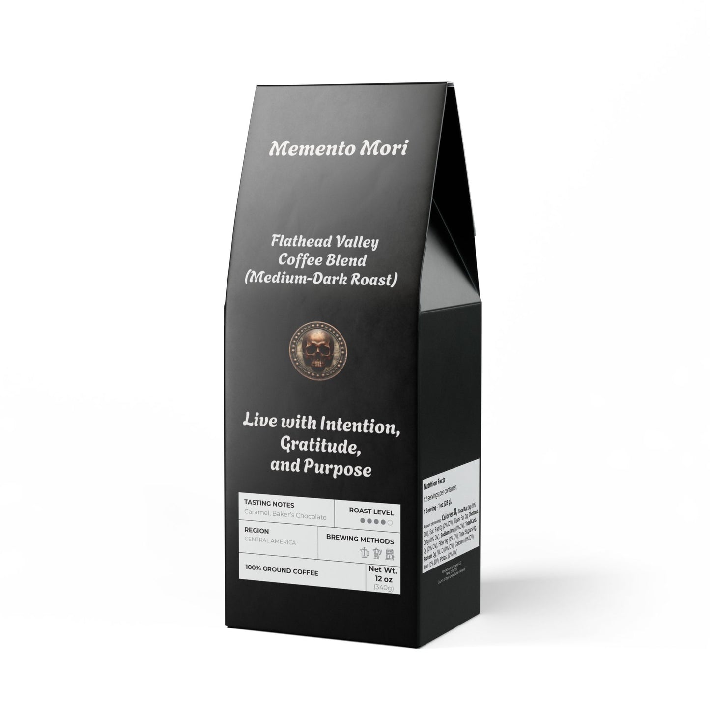 Flathead Valley Coffee Blend (Medium-Dark Roast) - "Memento Mori" - Premium Coffee from Concordia Style Boutique - Just $27.05! Shop now at Concordia Style Boutique