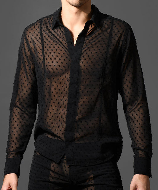 Naked Truth Capsule See-Through Midnight Shirt - Concordia Style Boutique