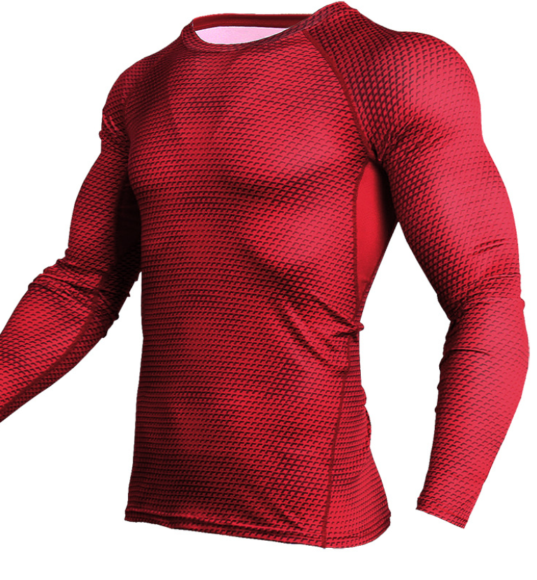 Compression Shirt Men Gym Running Shirt Quick Dry Breathable Fitness Sport Shirt Sportswear Training Sport Tight Rashguard Male - Premium Castor Oil from erDouckan - Just $12.94! Shop now at Concordia Style Boutique