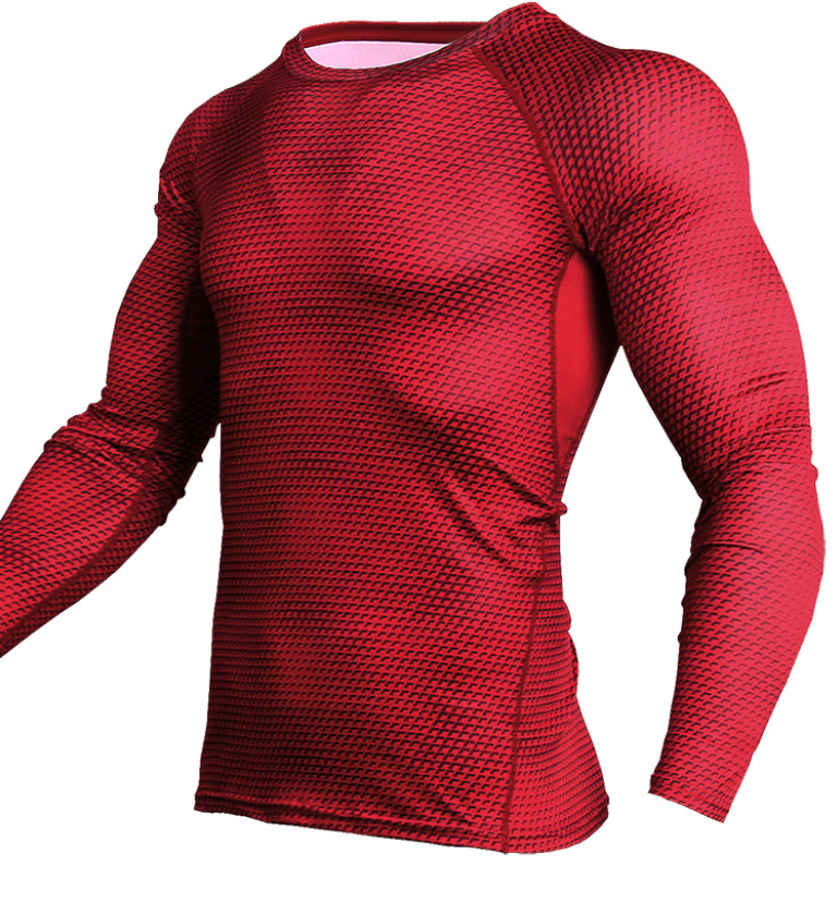 Compression Shirt Men Gym Running Shirt Quick Dry Breathable Fitness Sport Shirt Sportswear Training Sport Tight Rashguard Male - Premium Castor Oil from Concordia Style Boutique - Just $12.94! Shop now at Concordia Style Boutique