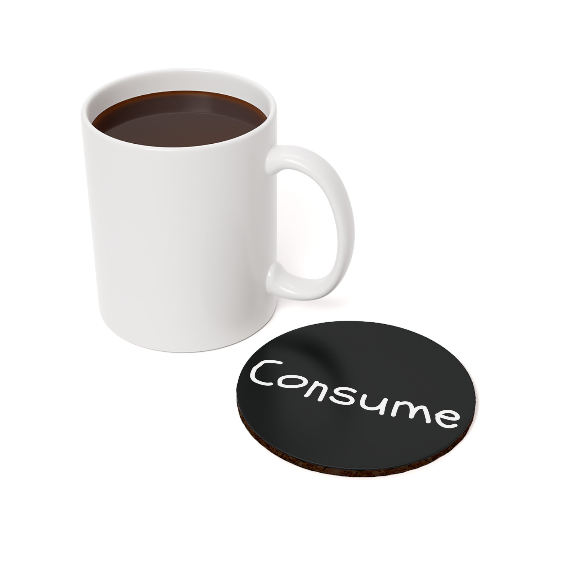 Consume - Cork Back Coaster - Premium Home Decor from Printify - Just $11.20! Shop now at Concordia Style Boutique