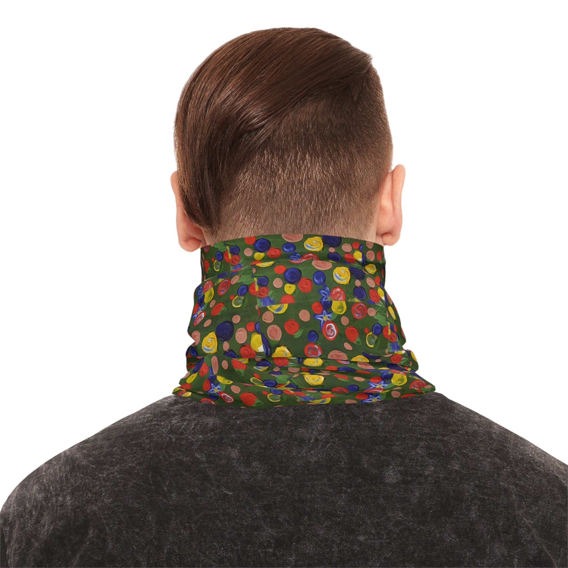 Lightweight Neck Gaiter - "Blobs" - Premium Neck Gaiter from Concordia Style Boutique - Just $18.76! Shop now at Concordia Style Boutique