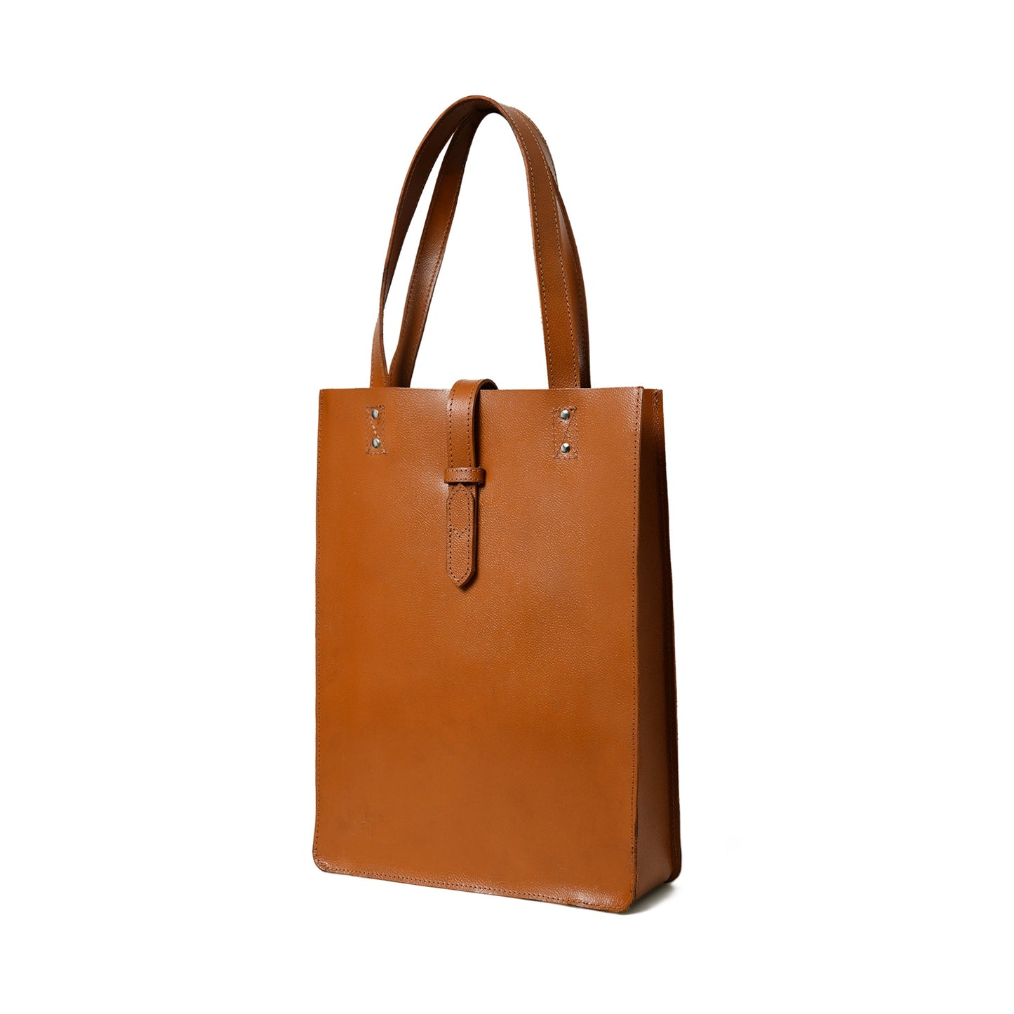 Chestnut Elegance Leather Tote - Concordia Style Boutique