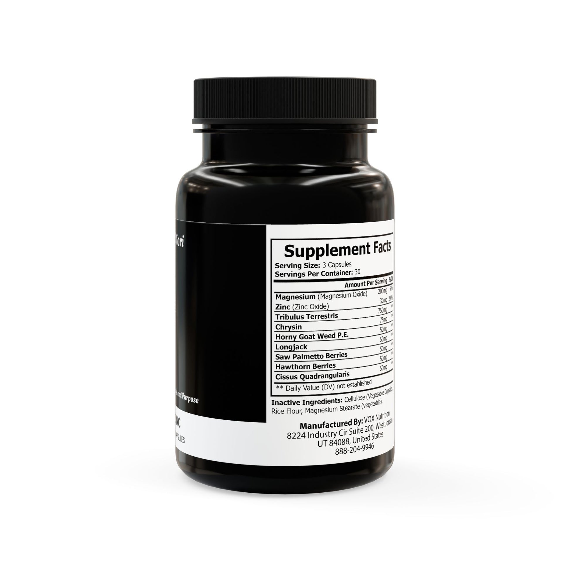 Magnesium Zinc Supplement (90 Capsules) - "Memento Mori" - Premium Food Supplements from Concordia Style Boutique - Just $23.43! Shop now at Concordia Style Boutique