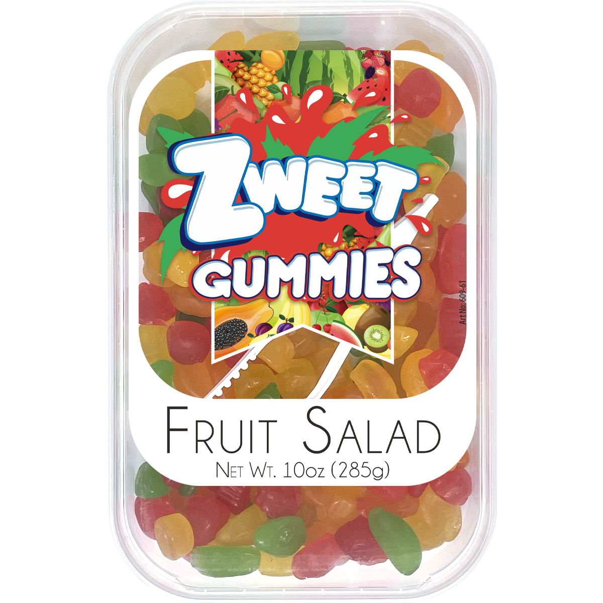 Gummy Fruit Salad | Zweet | 10 oz - Concordia Style Boutique