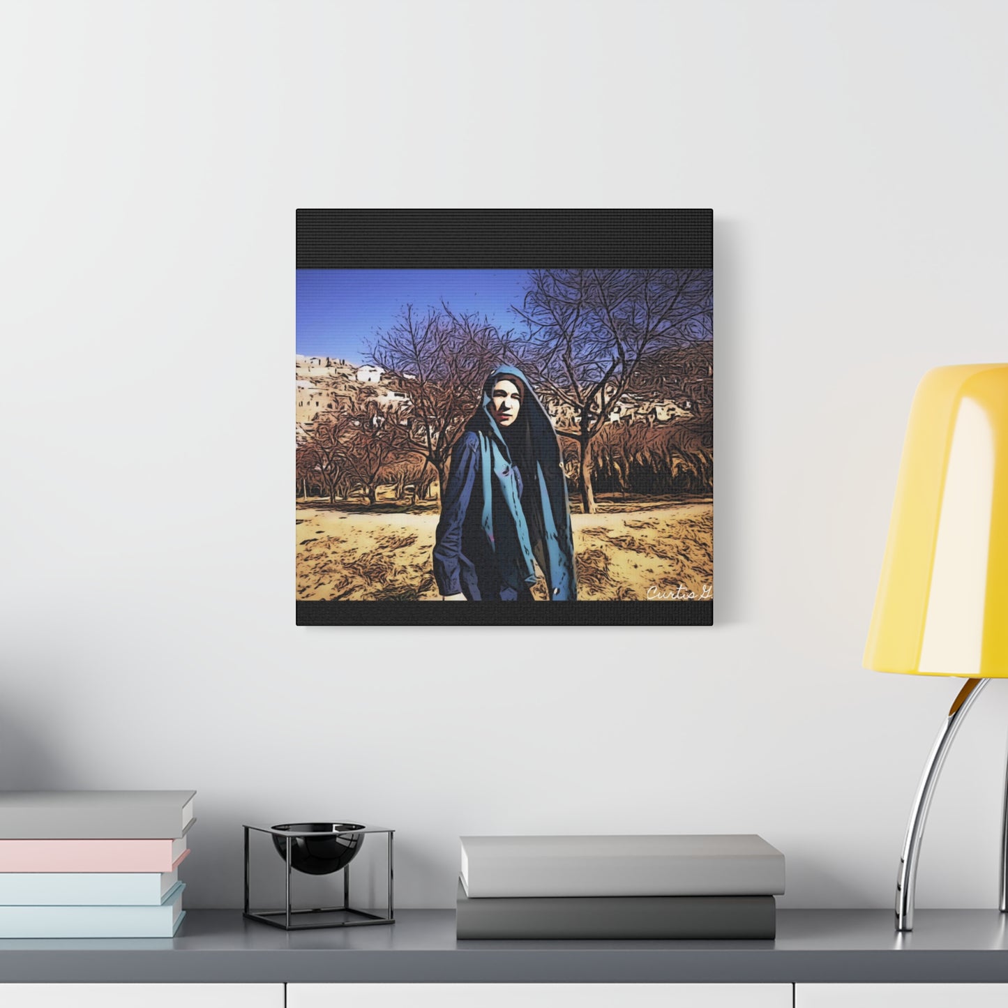 "Linda in Kabul" - Classic Canvas - Premium Canvas from Concordia Style Boutique - Just $34.78! Shop now at Concordia Style Boutique