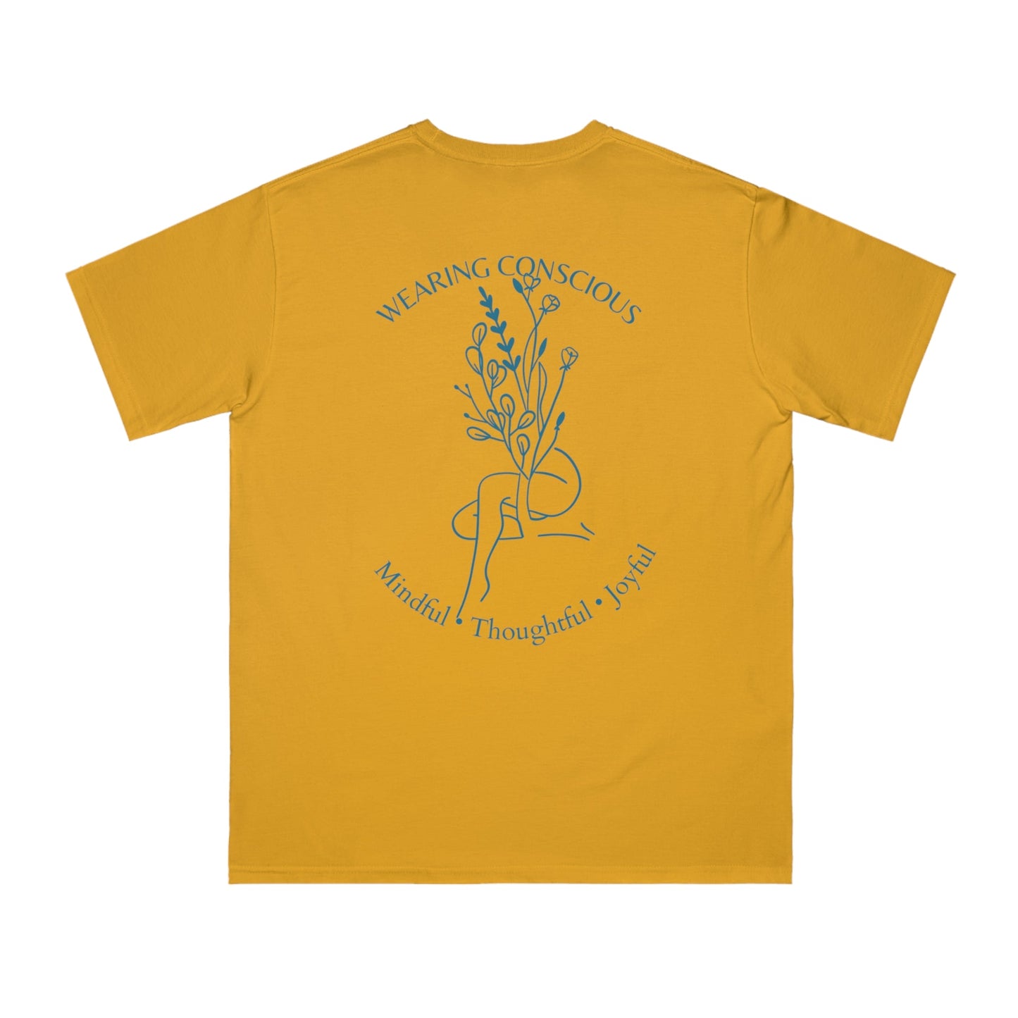 Mindful Thoughtful Joyful Organic Unisex T-Shirt