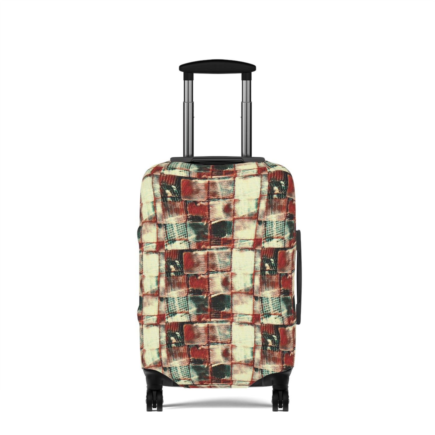 Luggage Cover - "Square Dance" - Premium Luggage Cover from Concordia Style Boutique - Just $31.25! Shop now at Concordia Style Boutique