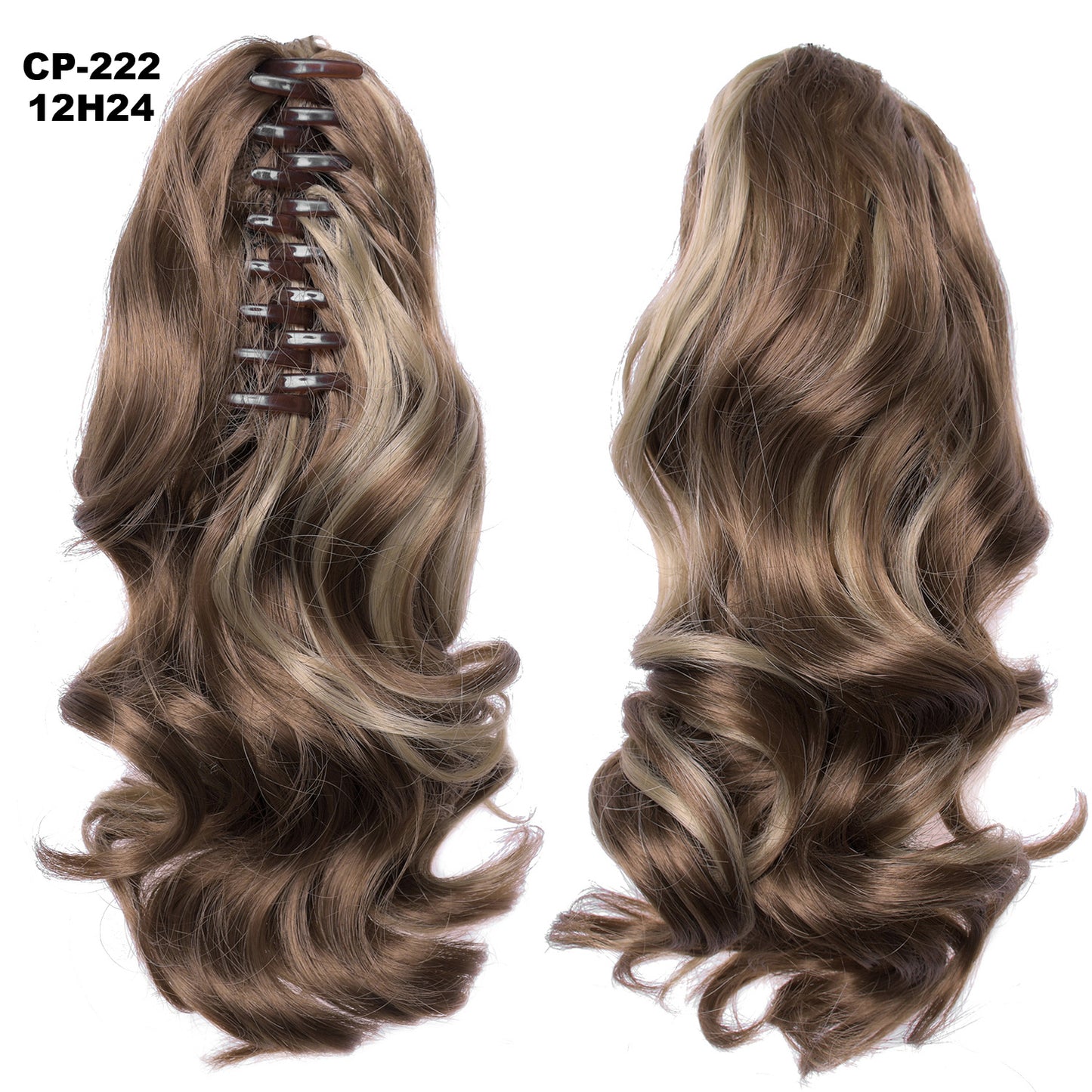 Long Wave Ponytail Wrap Around Ponytail - Clip In Hair Headwear - Gray Hairpiece Natural Extensions - Premium wig from Concordia Style Boutique - Just $12.97! Shop now at Concordia Style Boutique