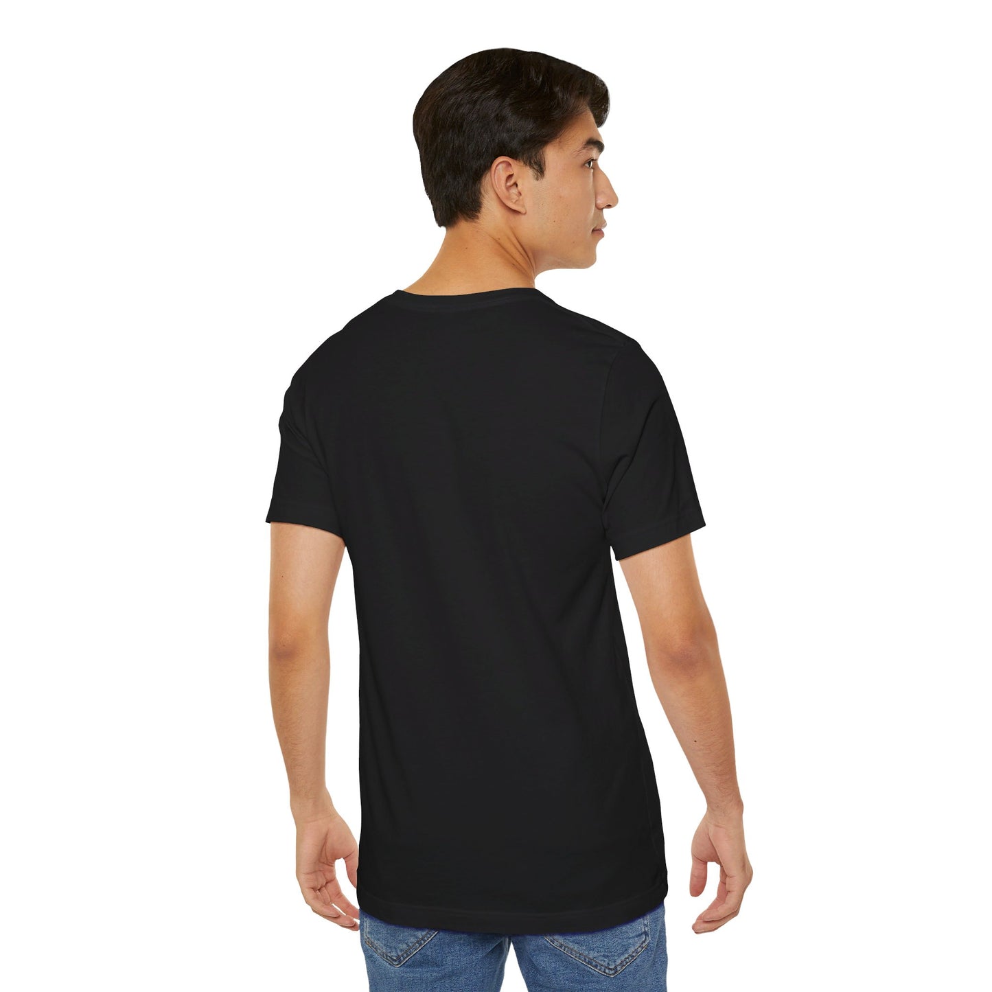 Unisex Jersey Short Sleeve Tee - "Why"" - Premium T-Shirt from Concordia Style Boutique - Just $22.84! Shop now at Concordia Style Boutique