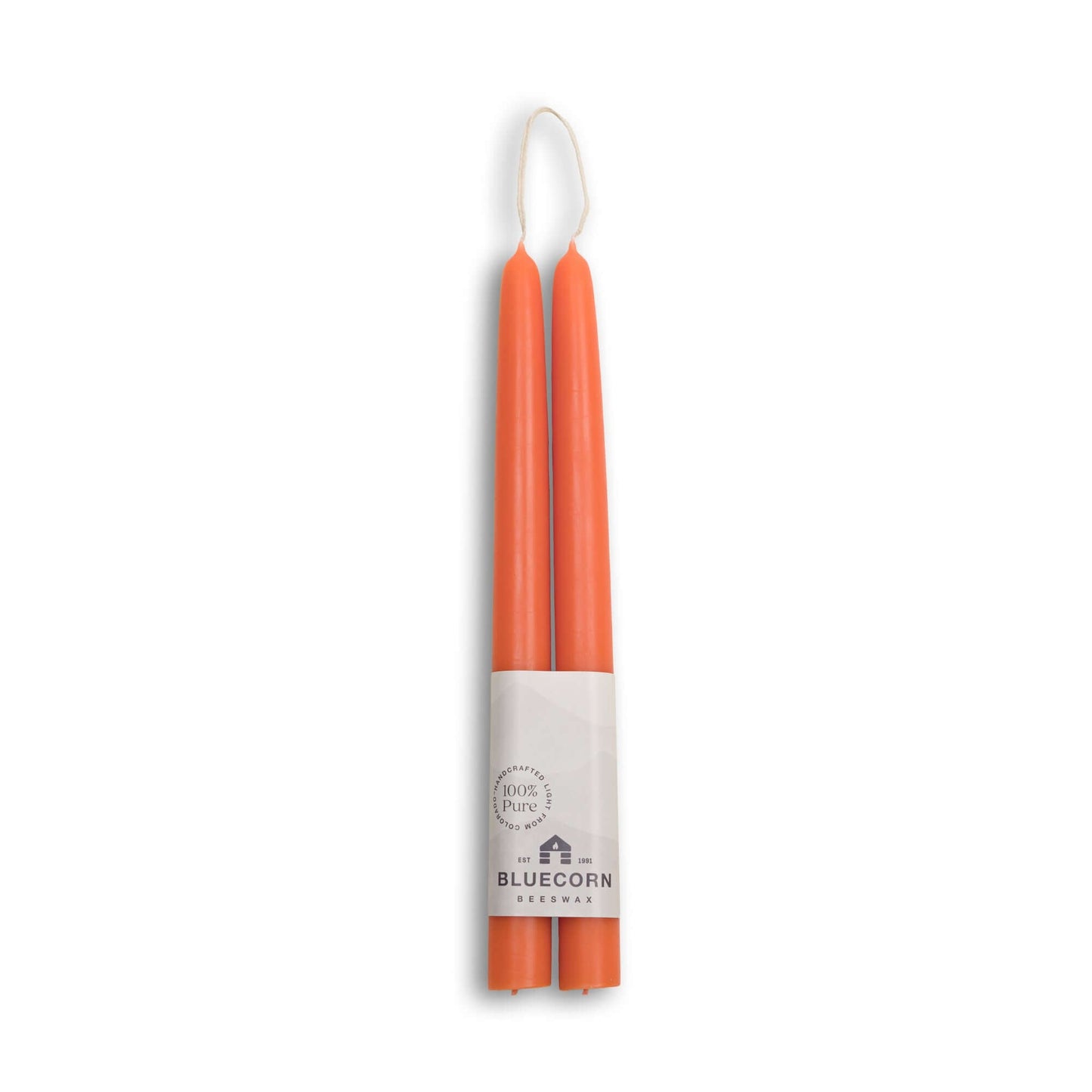 Hand-Dipped Beeswax Taper Candles - 1 Pair - Concordia Style Boutique