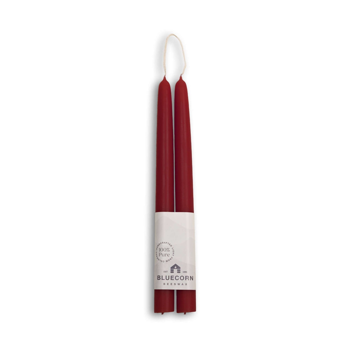 Hand-Dipped Beeswax Taper Candles - 1 Pair - Concordia Style Boutique