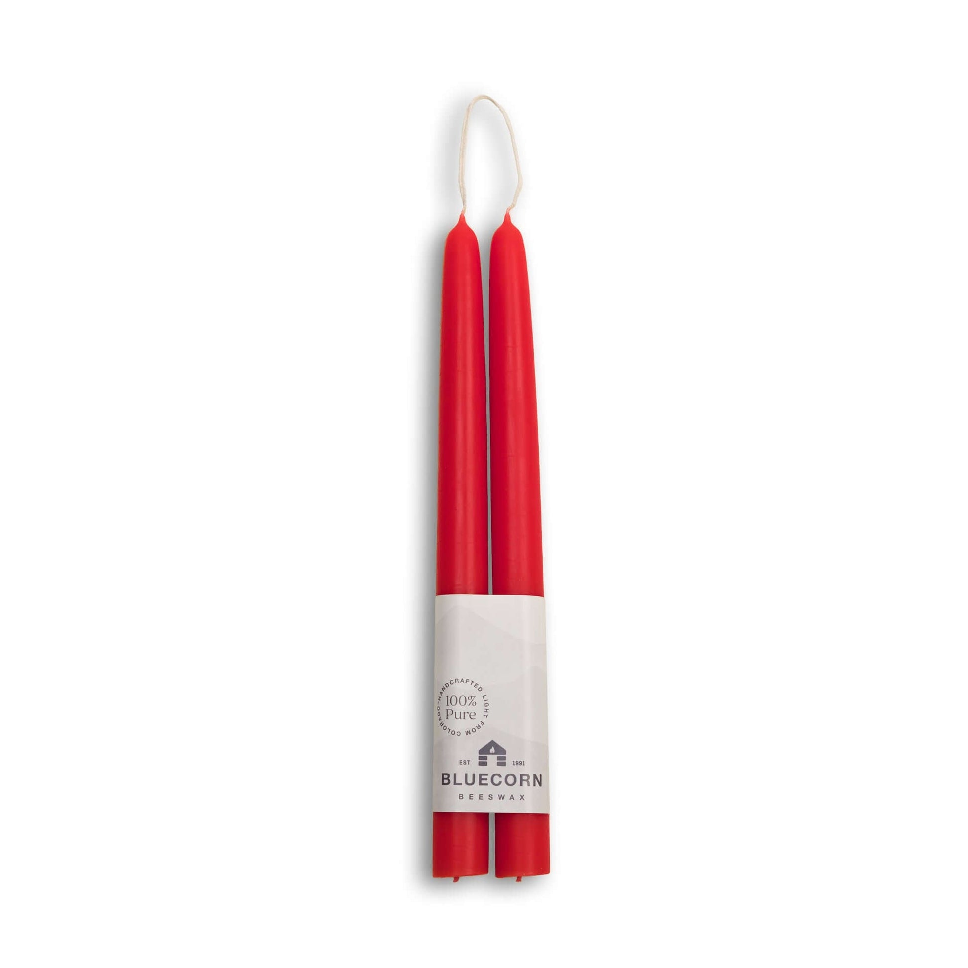 Hand-Dipped Beeswax Taper Candles - 1 Pair - Concordia Style Boutique