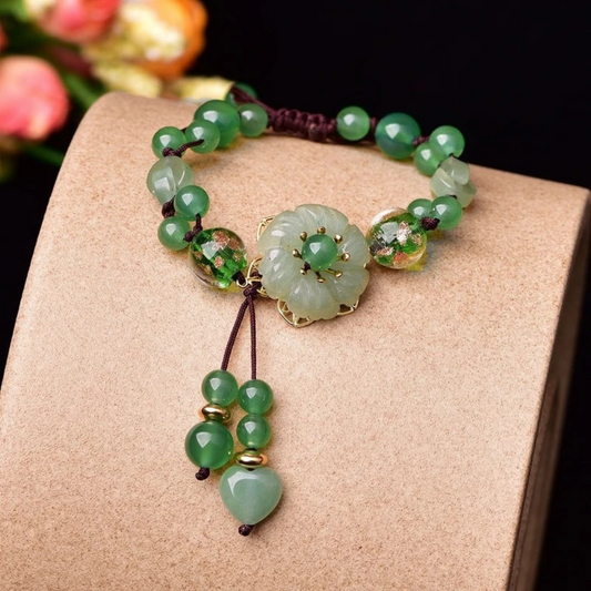 AVENTURINE FRIENDSHIP BRACELET (ADJUSTABLE) - Concordia Style Boutique