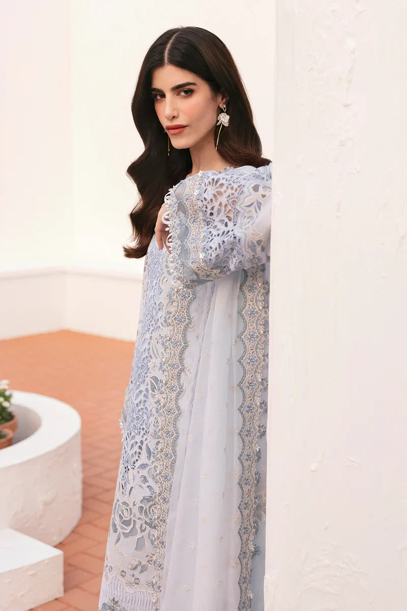 Baroque - BEL-25-D02 3 Piece Embroidered Stitched Lawn Suit