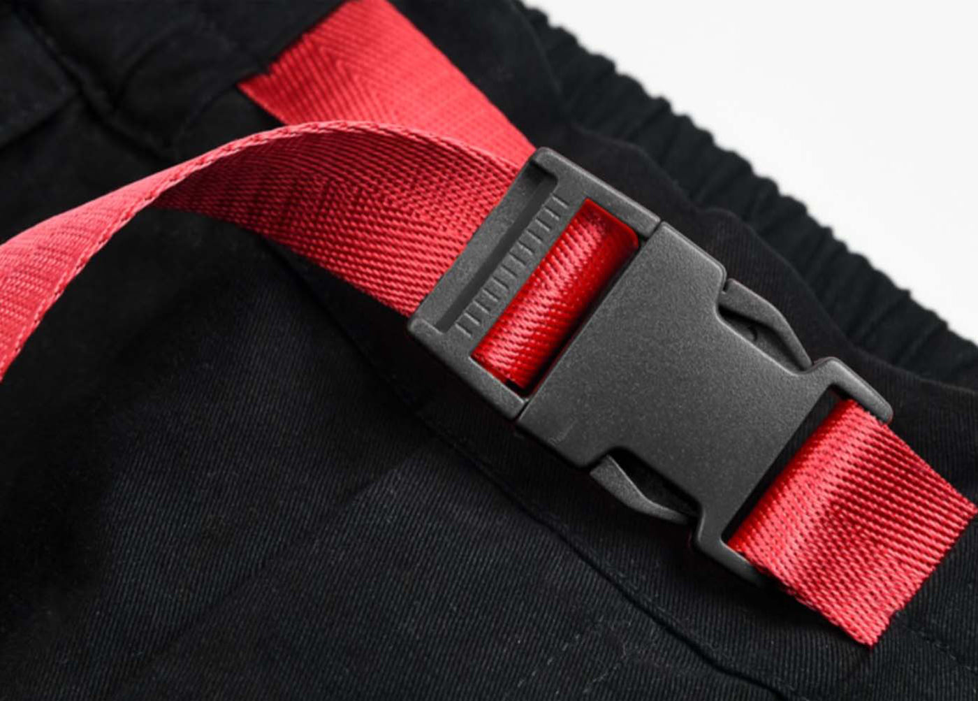 IBP332 Yin Yang Black Cargo Pants - Concordia Style Boutique