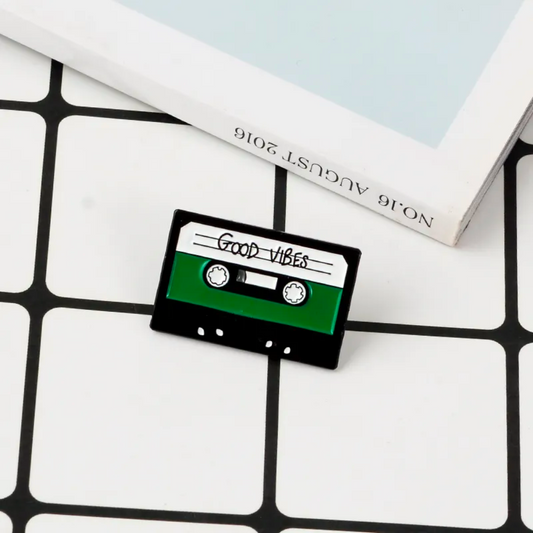 CASSETTE TAPE PIN - Concordia Style Boutique