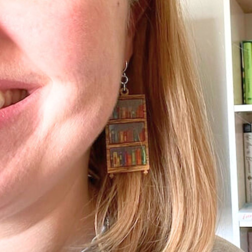 BOOK LOVER EARRINGS (PAIR) - Concordia Style Boutique