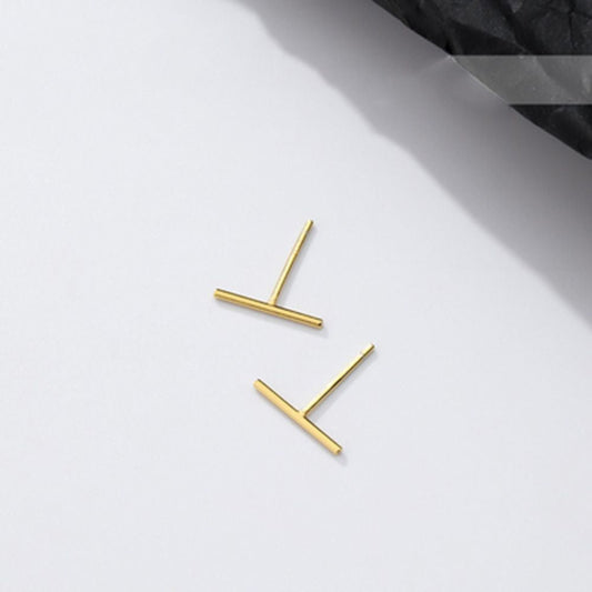 TINY GOLD BAR EARRINGS (PAIR) - Concordia Style Boutique