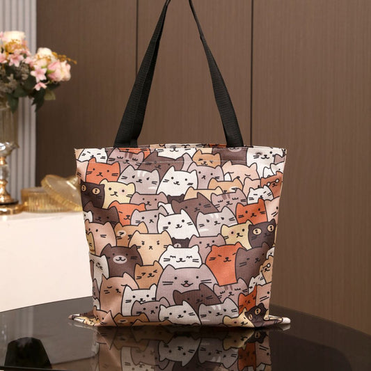 CUTE CAT TOTE BAGS - Concordia Style Boutique
