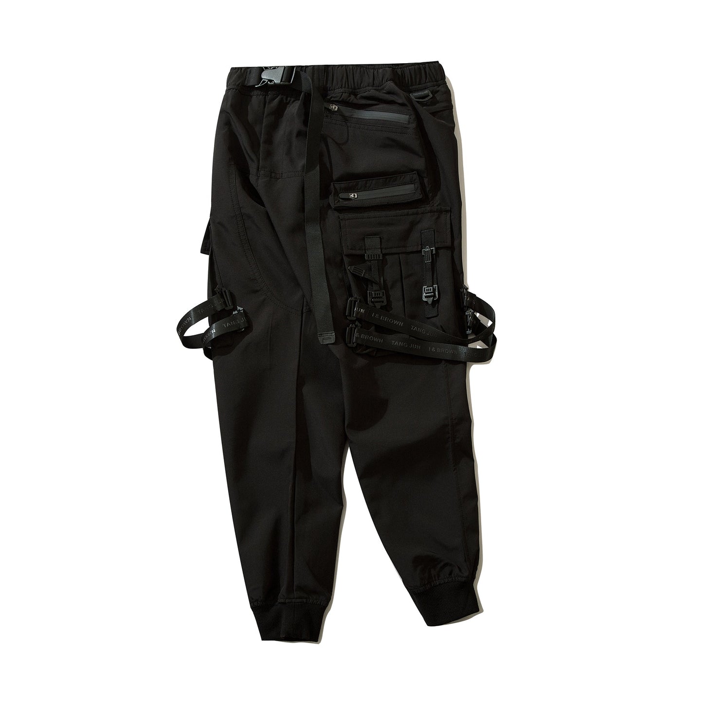IBP171 Paratrooper Matte Black Joggers - Concordia Style Boutique