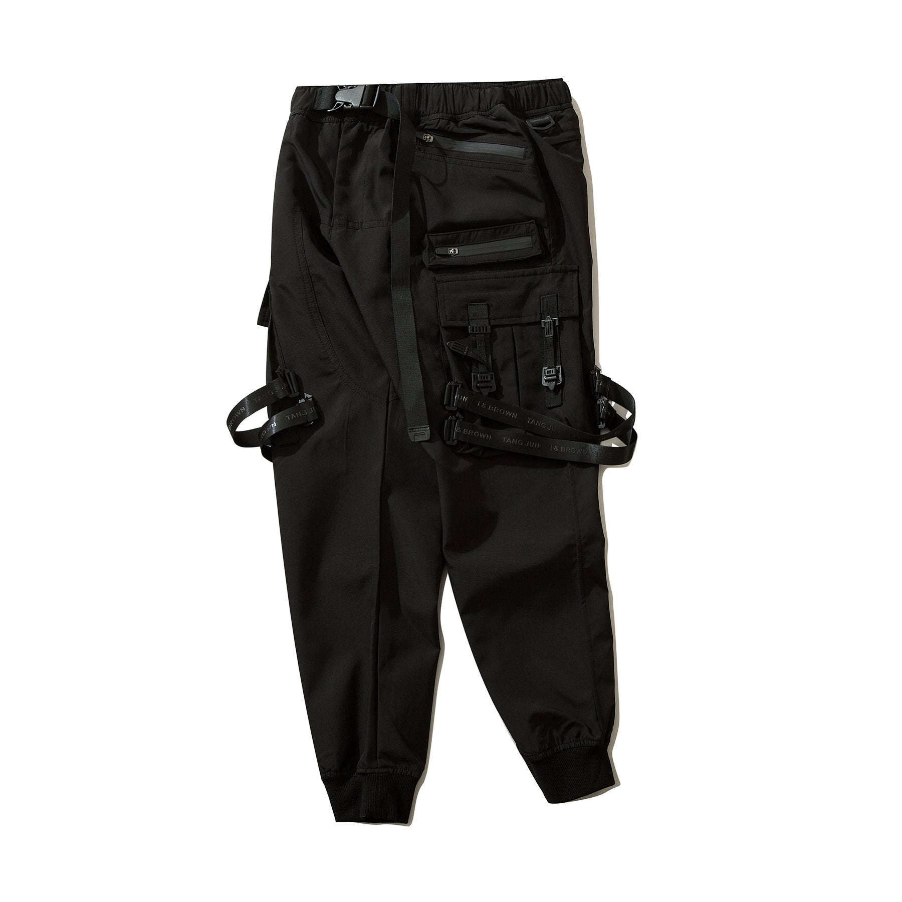IBP171 Paratrooper Matte Black Joggers - Concordia Style Boutique