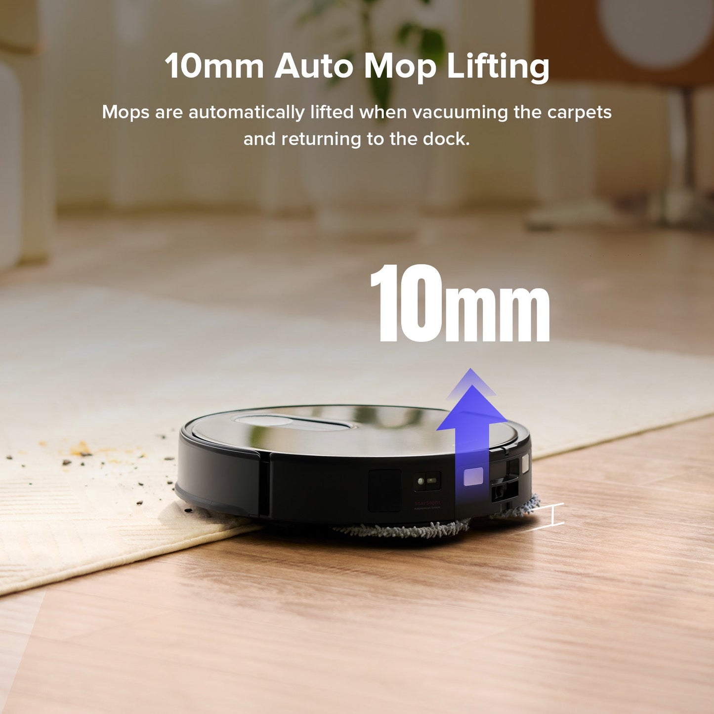 Roborock Qrevo Slim Robot Vacuum with Multifunctional Self-Cleaning Dock 3.0 (Upgraded from Qrevo Master)