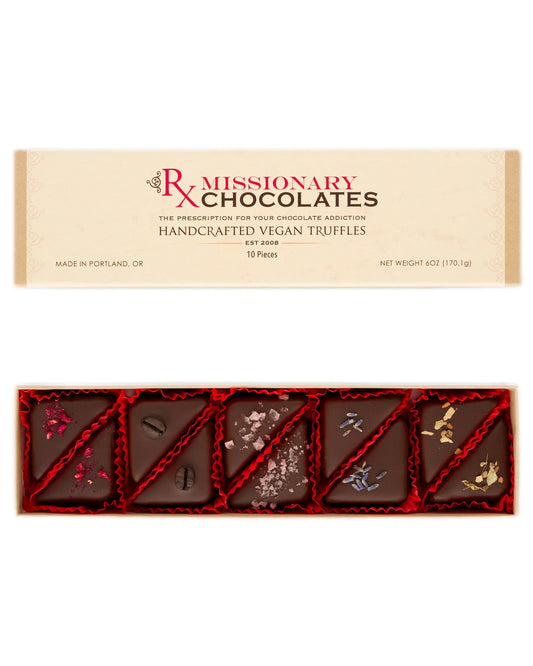10 piece Custom Flavors Truffle Box - Concordia Style Boutique