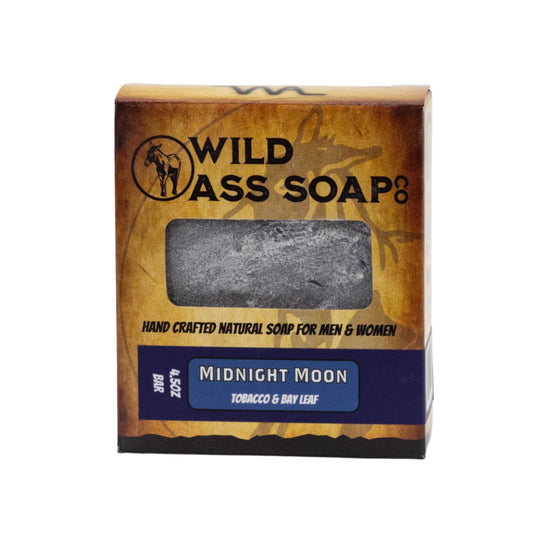 Tallow Bar Soap | Midnight Moon Scent | 4.5 oz | Palm Oil & Paraben Free | Wild Ass Soap Co - Concordia Style Boutique
