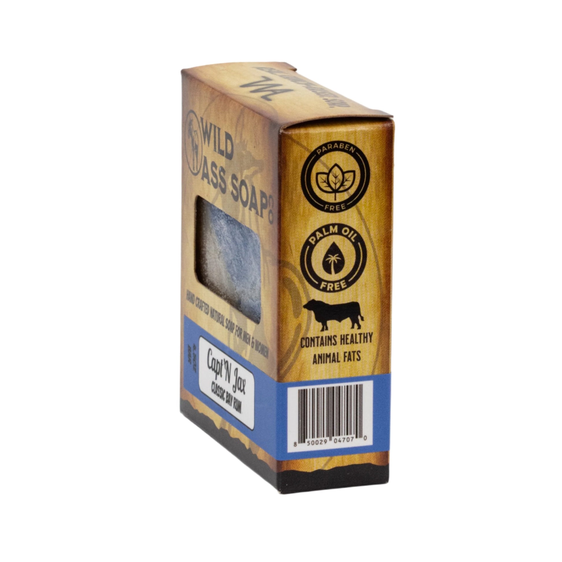 Tallow Bar Soap | Capt'N Jax Scent | 4.5 oz | Palm Oil & Paraben Free | Wild Ass Soap Co - Concordia Style Boutique