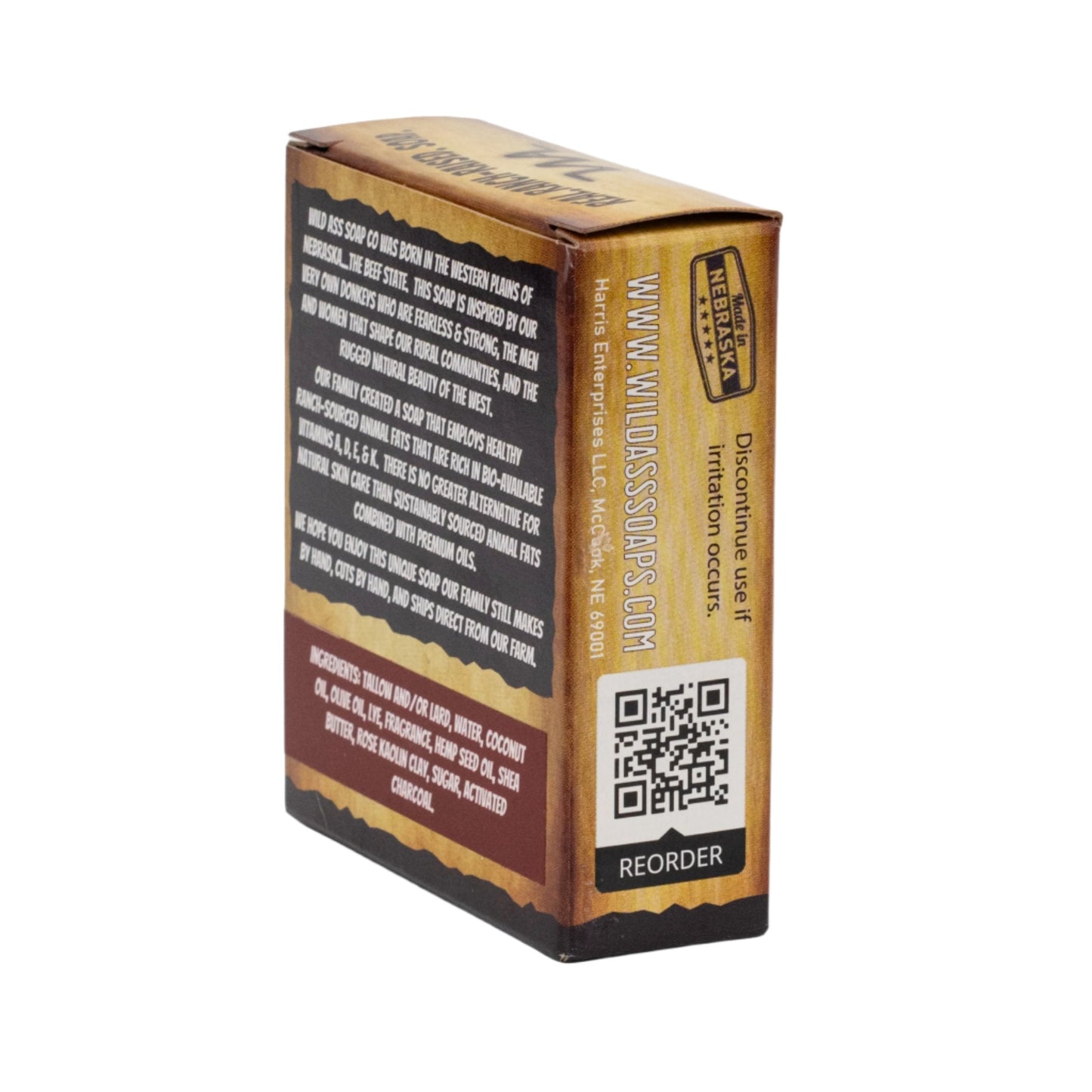 Tallow Bar Soap | Wild West Saloon Scent | 4.5 oz | Palm Oil & Paraben Free | Wild Ass Soap Co - Concordia Style Boutique