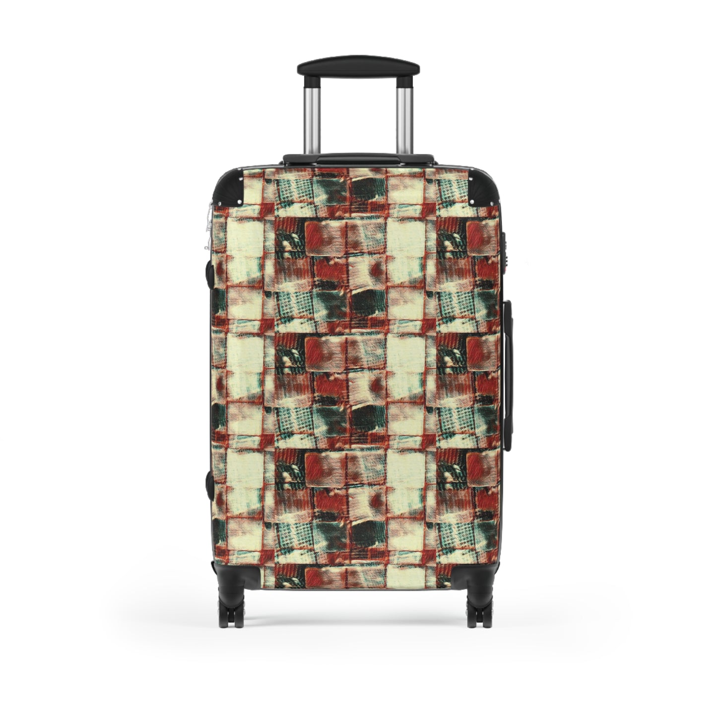 Suitcase - "Square Dance" - Premium suitcase from Concordia Style Boutique - Just $277.02! Shop now at Concordia Style Boutique