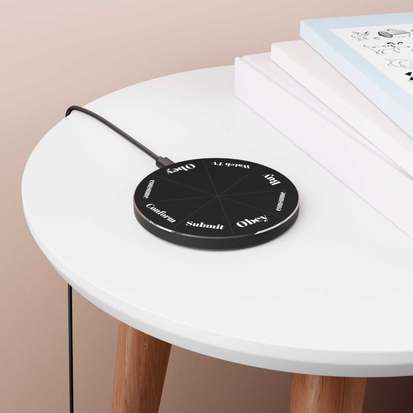 Wireless Charger -"They Live" - Premium wireless charger from Concordia Style Boutique - Just $61.90! Shop now at Concordia Style Boutique