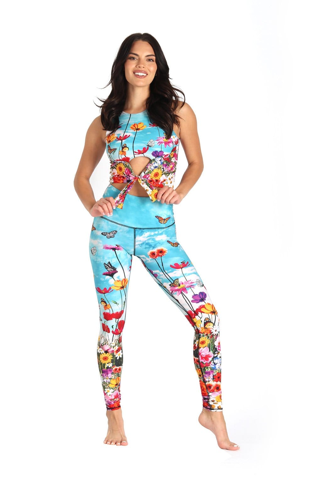 YD Legging - Flower Bomb - Concordia Style Boutique