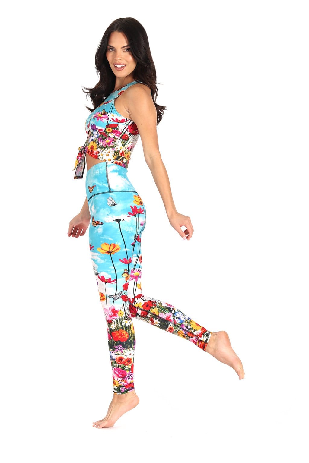 YD Legging - Flower Bomb - Concordia Style Boutique