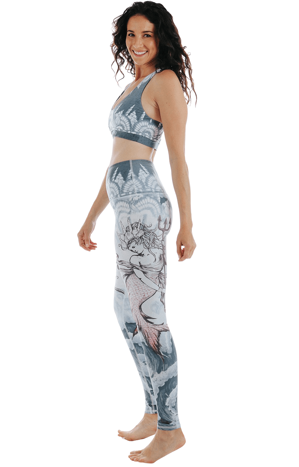 YD Legging - Sea Goddess - Concordia Style Boutique