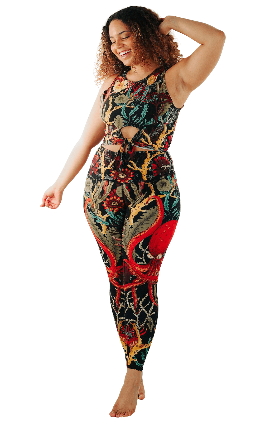 YD Legging - Coral My Name - Concordia Style Boutique