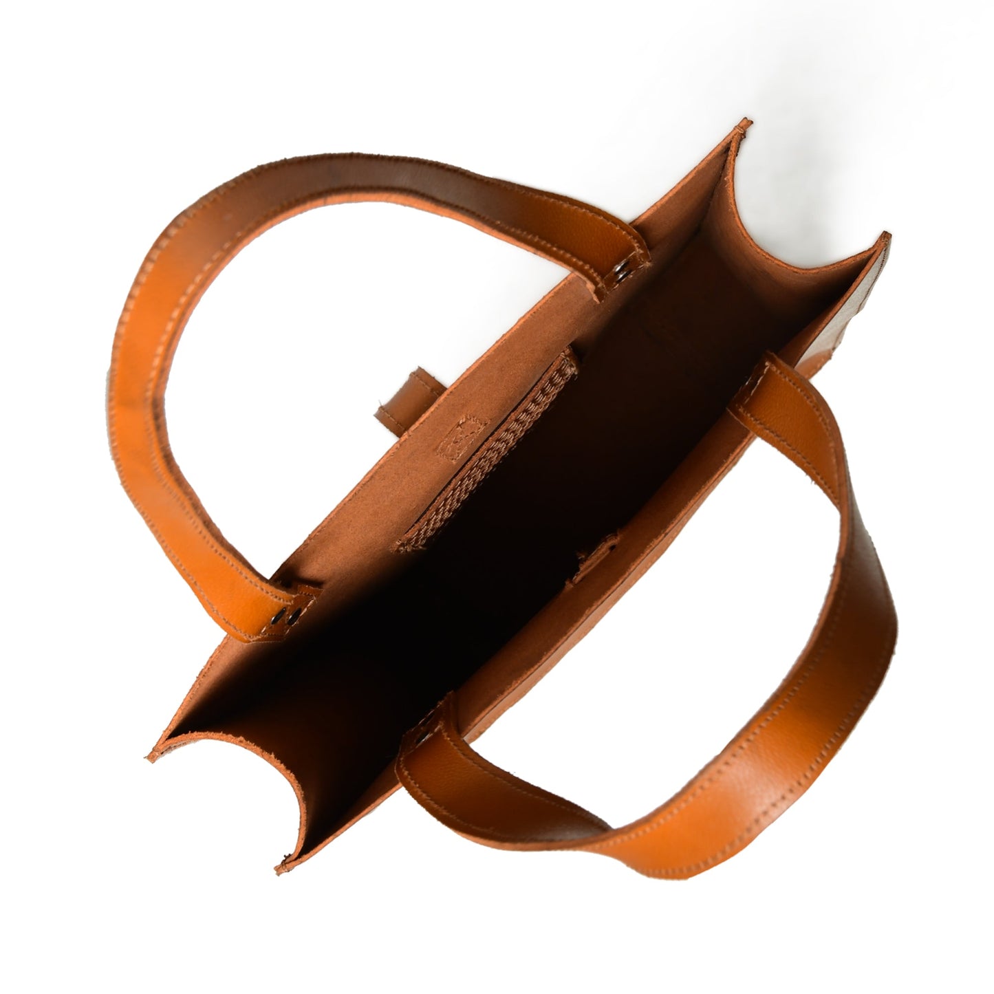 Chestnut Elegance Leather Tote - Concordia Style Boutique