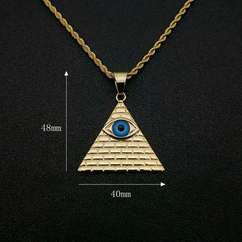 Pyramid Pendant Necklace - Premium Pyramid Pendant Necklace from Concordia Style Boutique - Just $10.78! Shop now at Concordia Style Boutique