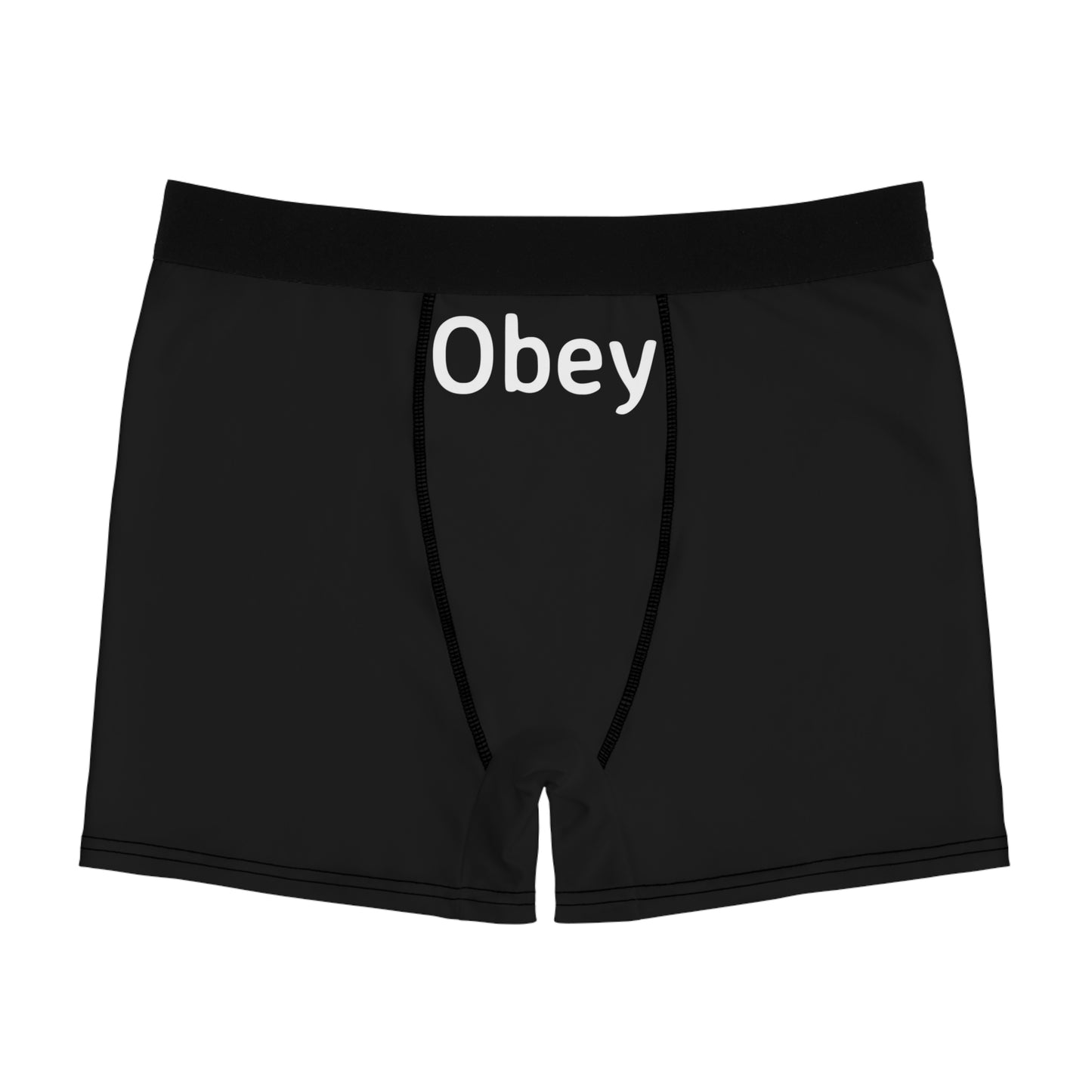 Men's Boxer Briefs - Obey" - Premium underwear from Concordia Style Boutique - Just $48.44! Shop now at Concordia Style Boutique