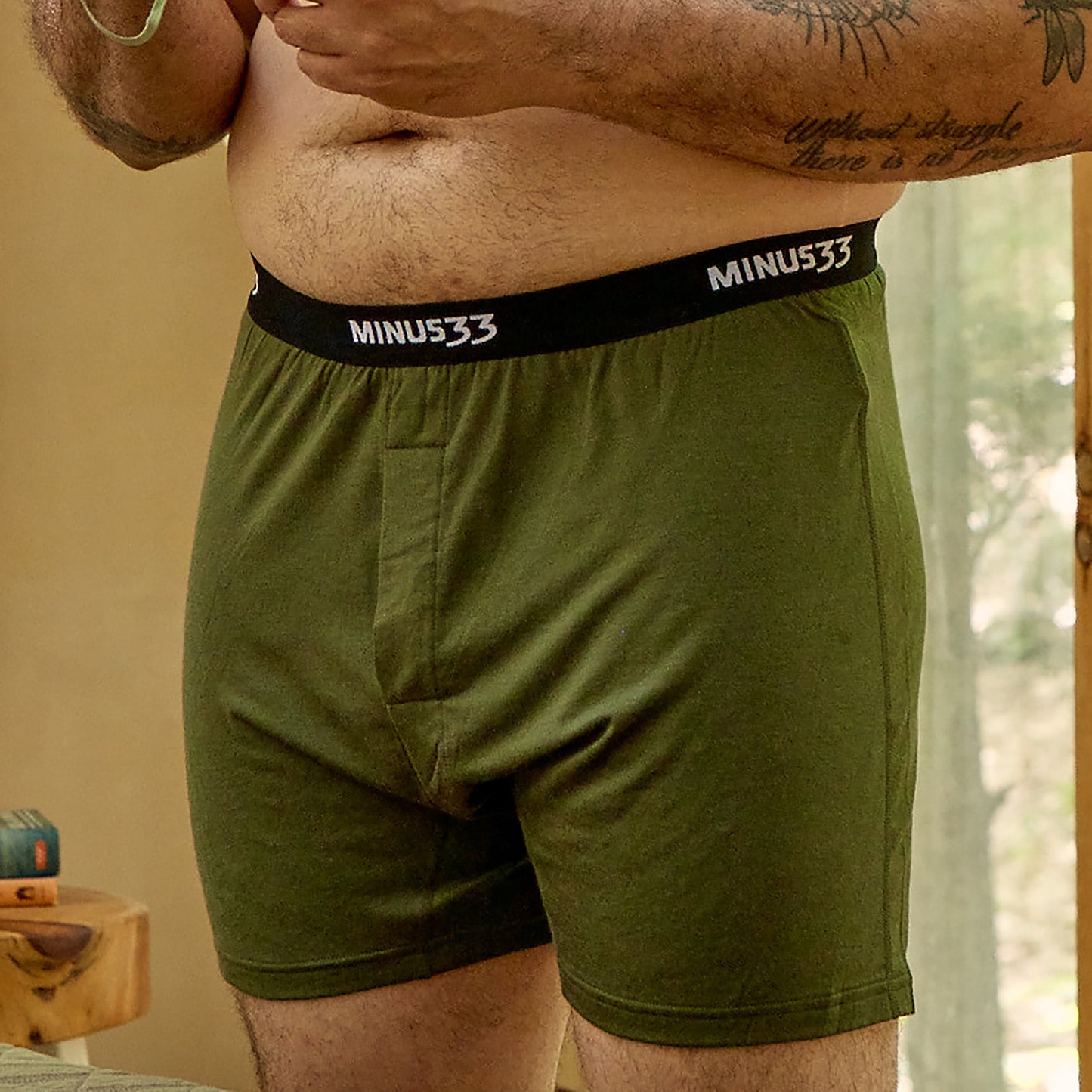 Microweight - Men's Wool Boxer Shorts Woolverino - Concordia Style Boutique
