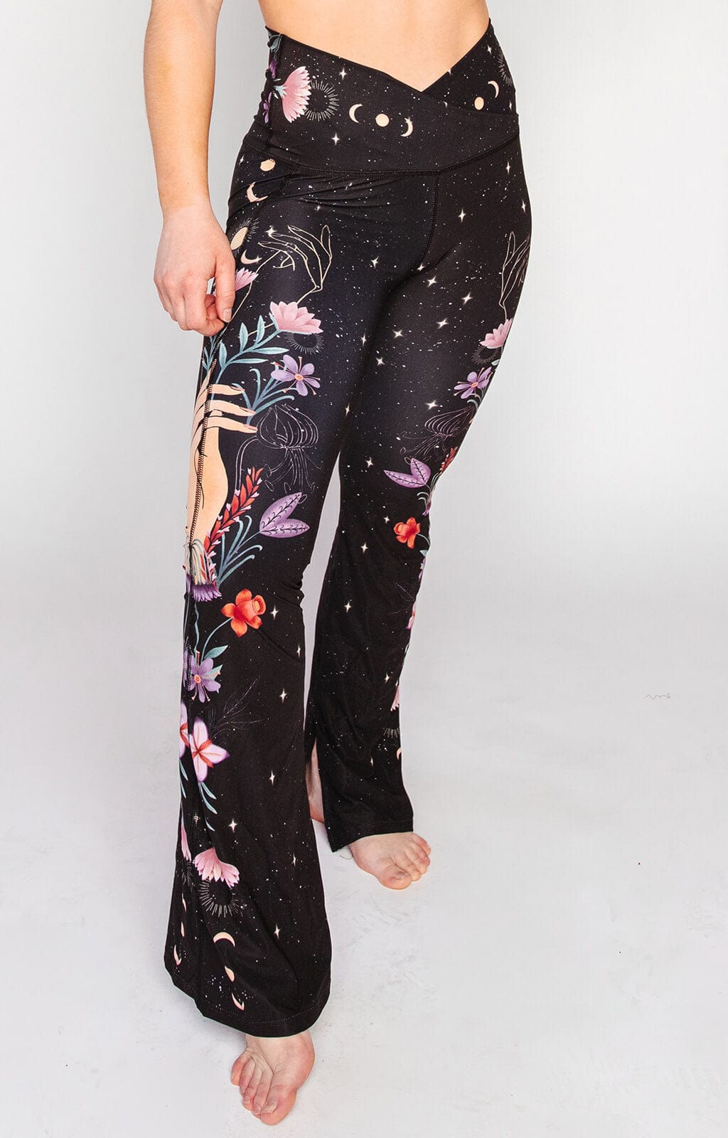 Split ‘N Flare Pant - Celestial Timing - Concordia Style Boutique