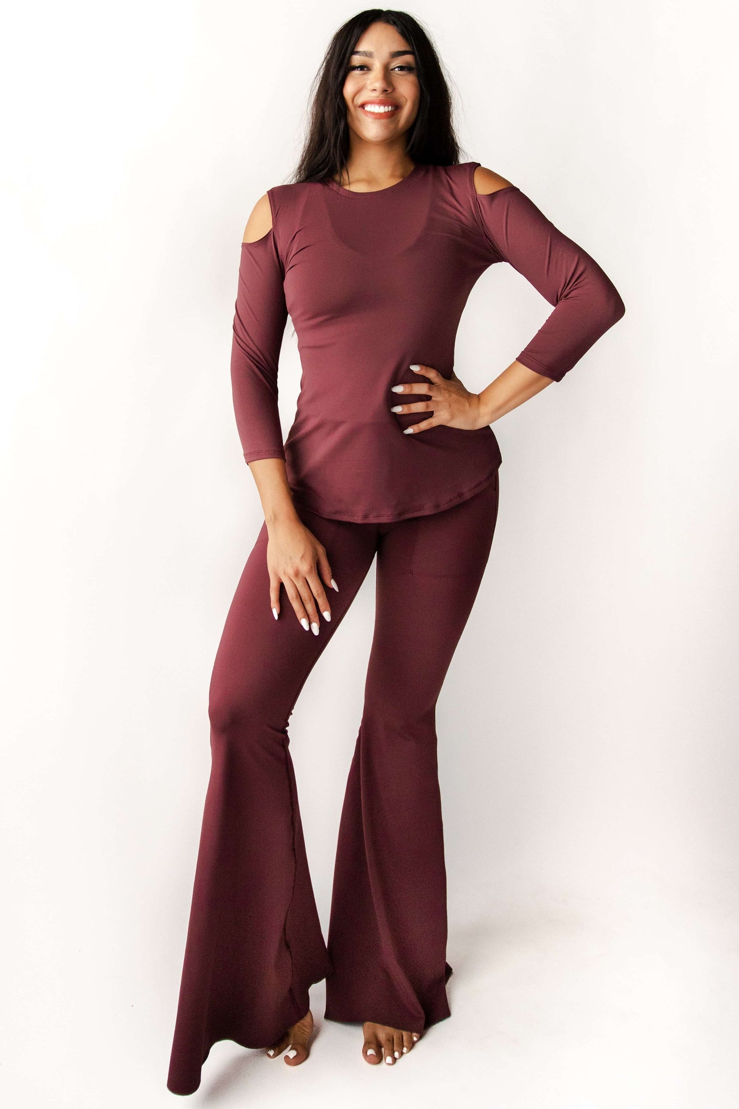 Pocket Bell - Maroon - Concordia Style Boutique